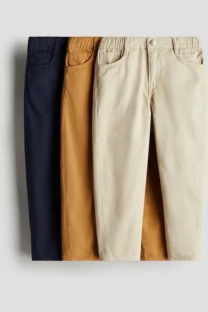 H&M 3-pack Twill Pants