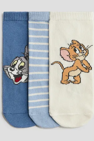 H&M 3-pack Motif-detail Socks