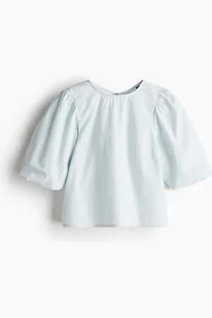H&M Puff-Sleeved Blouse