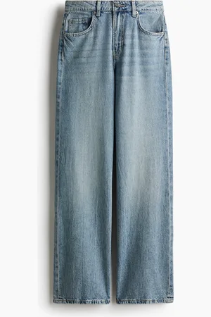 H&M Bleecker High Rise Wide Leg Jeans