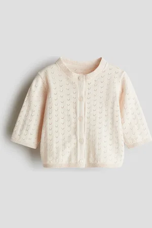 H&M Pointelle-Knit Cardigan
