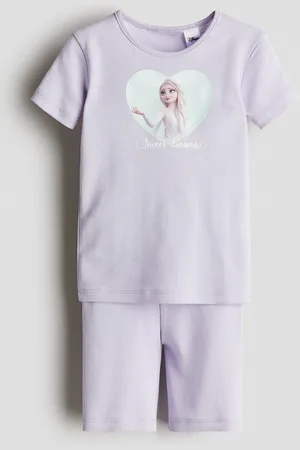 H&M Snug Fit Printed Jersey Pajamas