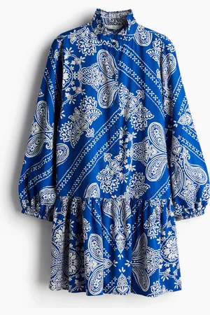 H&M Ruffle-collar Dress