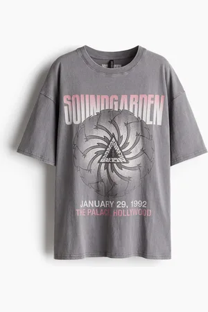 H&M Oversized Printed T-Shirt