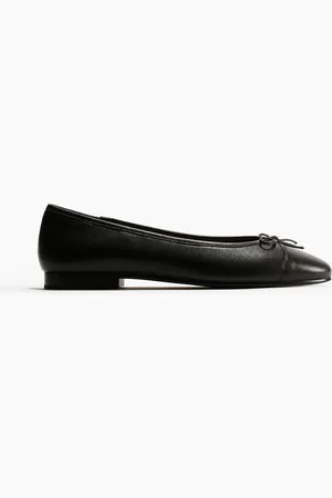 H&M Leather Ballet Flats