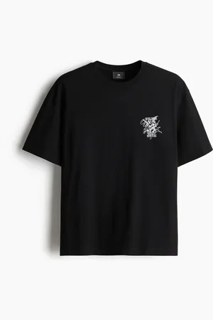 H&M Loose Fit Printed T-shirt