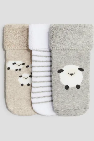 H&M 3-pack Terry Socks
