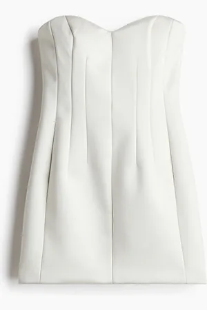 H&M Bandeau Mini Dress