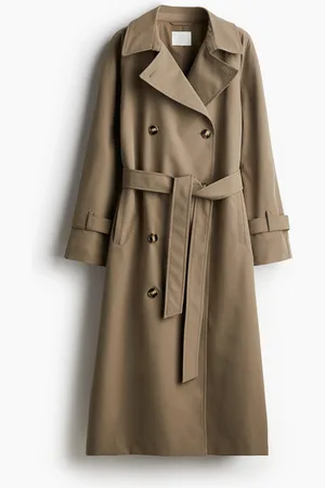 H&M Double-breasted Trench Coat