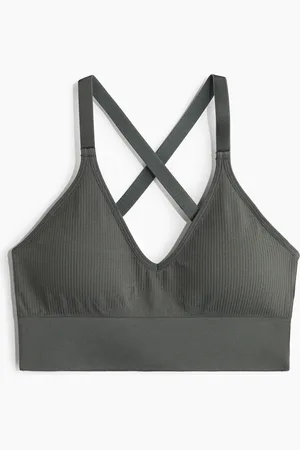 H&M Seamless Medium-Support Sports Bra with DryMove