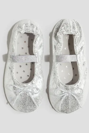 H&M Shimmery Ballet Flats