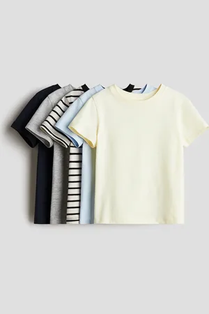 H&M 5-pack Cotton T-shirts