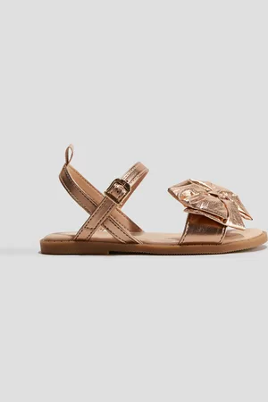 H&M Shimmery Metallic Sandals