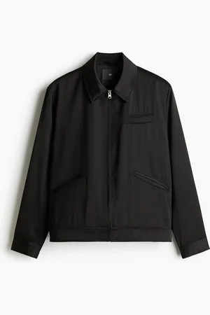 H&M Regular-Fit Satin Jacket