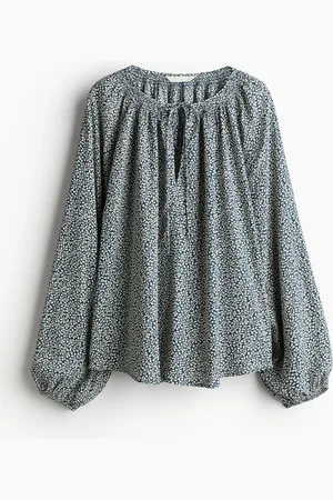 H&M Oversized Crêpe Blouse