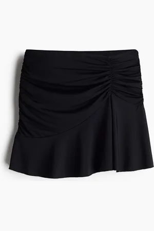 H&M Gathered Mini Skirt