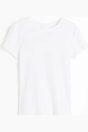 H&M Ribbed T-shirt