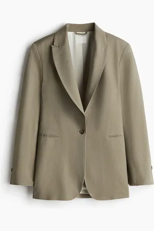 H&M Linen-Blend Blazer