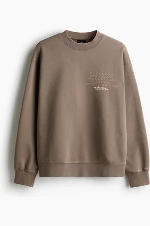 H&M Loose-Fit Printed Sweatshirt