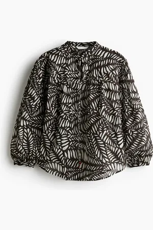 H&M Oversized Cotton Blouse