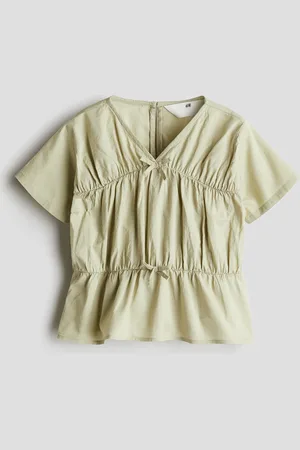 H&M Peplum Cotton Blouse