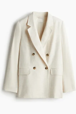 H&M Linen-Blend Blazer