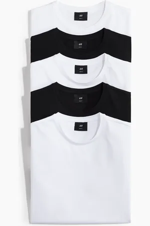 H&M 5-pack Slim Fit T-shirts