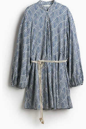 H&M Dress with Macramé Belt