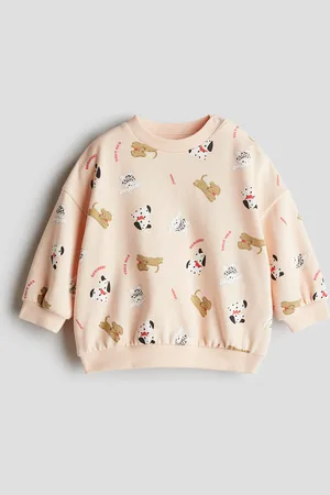 H&M Printed Cotton Sweatshirt