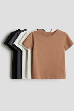 H&M 5-pack Cotton T-shirts