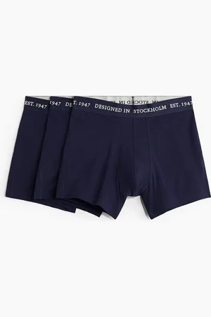 H&M 3-pack Mid-Length Boxer Briefs with Lycra