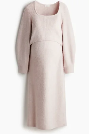 H&M MAMA 2-piece Rib-Knit Set