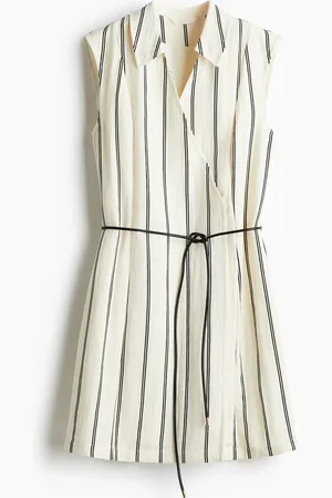 H&M Wrap Dress with Tie Belt