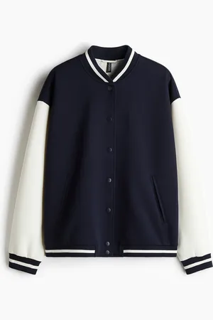 H&M Motif-Detail Baseball Jacket