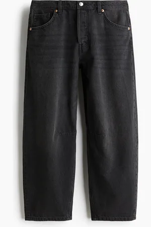 H&M Barrel High Cropped Jeans