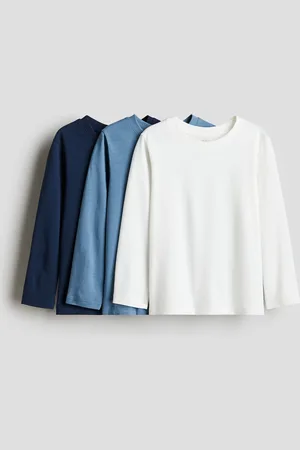H&M 3-pack Long-sleeved T-shirts