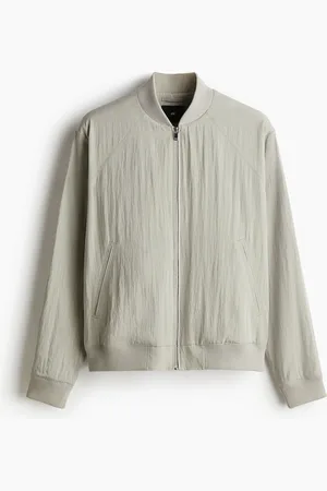 H&M Regular-Fit Lyocell-Blend Bomber Jacket
