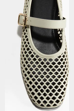 H&M Perforated Mary Jane Ballet Flats