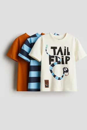 H&M 3-pack Printed T-shirts