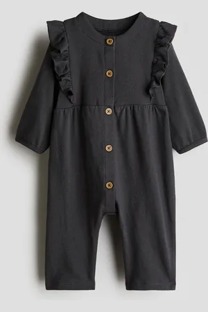 H&M Ruffle-Trimmed Jumpsuit