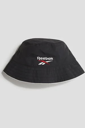 H&M Bucket Hat with Embroidered Motif