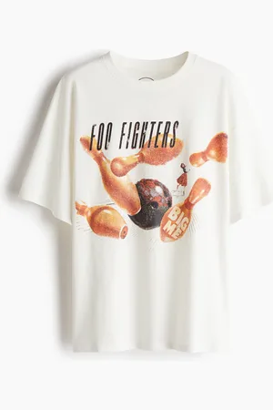 H&M Oversized Printed T-Shirt