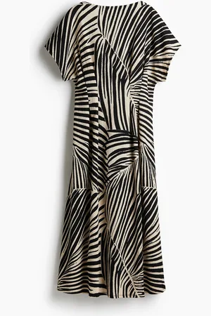H&M Defined-Waist Maxi Dress