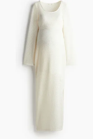 H&M MAMA Hole-knit Dress
