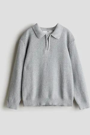 H&M Half-Zip Polo Sweater