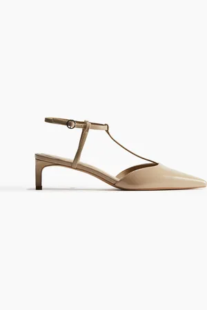 H&M Pointed T-Strap Pumps