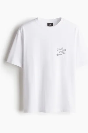 H&M Loose Fit Printed T-shirt