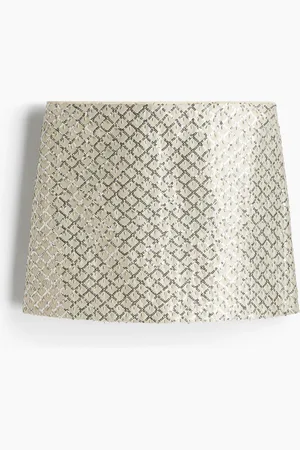 H&M Embellished Mini Skirt