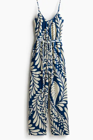 H&M Tie-Belt Jumpsuit