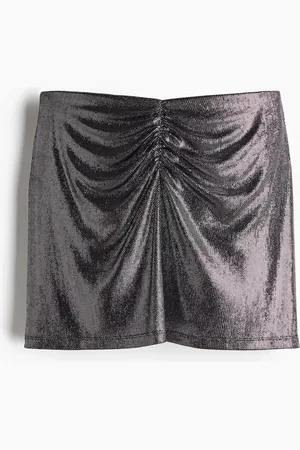 H&M Shimmery Mini Skirt
